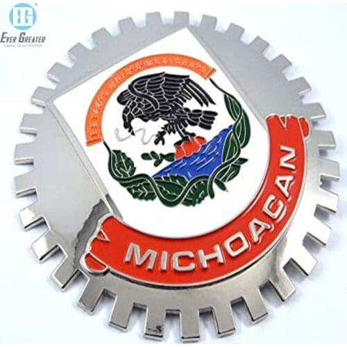 Custom Car Emblem 3D Chrome Sticker Metal Car Badge --over 25 years