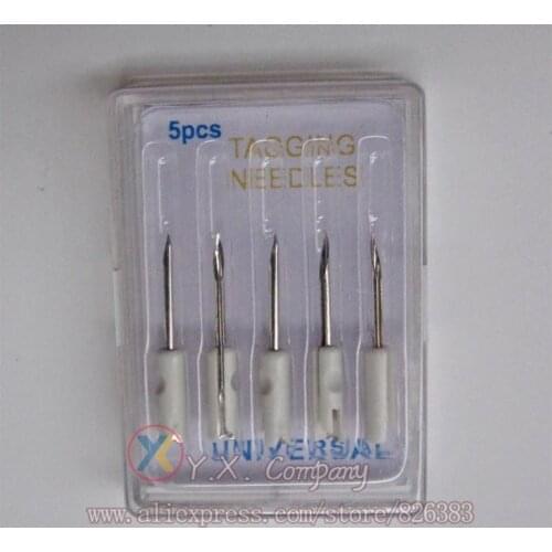 TAGGER TAGGING FINE GUN SET OF 5 REPLACEMENT Plastic NEEDLES No. 203 not standard type