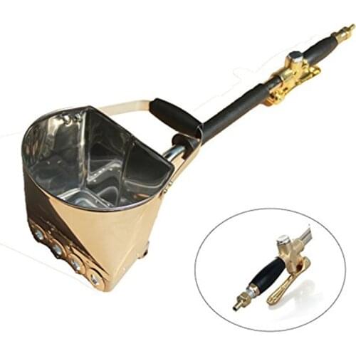 New Wall Mortar Gun Stucco Shovel Hopper Ladle Cement Air Stucco Sprayer Mortar Sprayer Plaster Hopper Gun Cement Sprayer gun