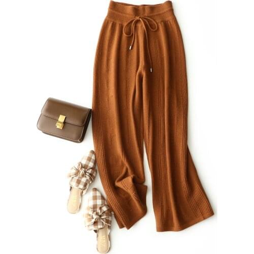 Shuchan Women's Knitted Trousers