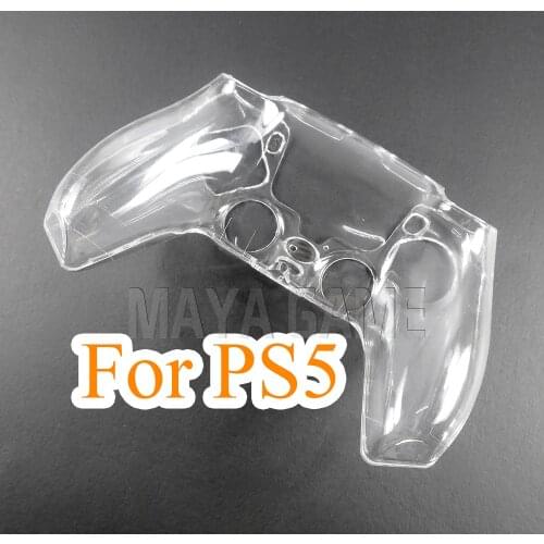 1PC For Sony PlayStation 5 Game Controller Crystal Case Handle Shell cover for PS5 PC Handle Protective Case with packaging