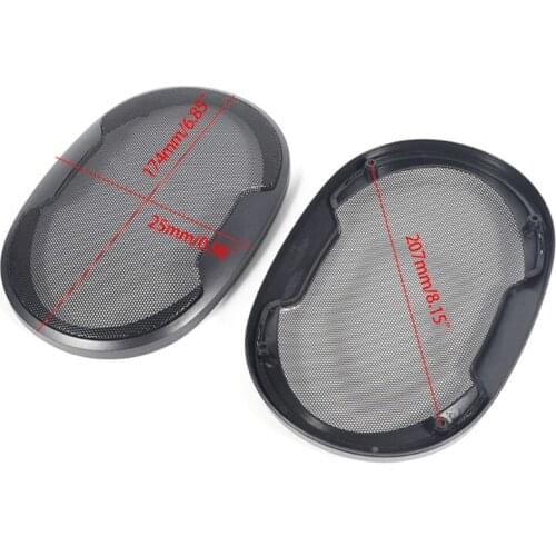 Speaker Case,1PcsUniversal Car Speaker Grille Speaker Protection Cover Loudspeaker Accessories 4 Inch 6.5 Inch 6x9 Grille