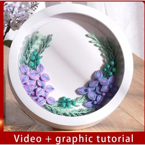 DIY Paper Quilling kit Origami Art Supplies Handmade decorative paper crafts children birthday gift quilling tools Material set