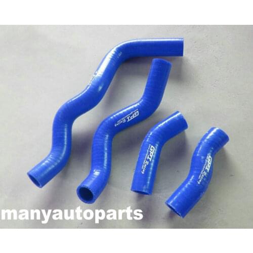 FOR Kawasaki KLX250 KLX 250 1993-2010 94 95 96 97 98 99 10 silicone radiator coolant hose BLUE