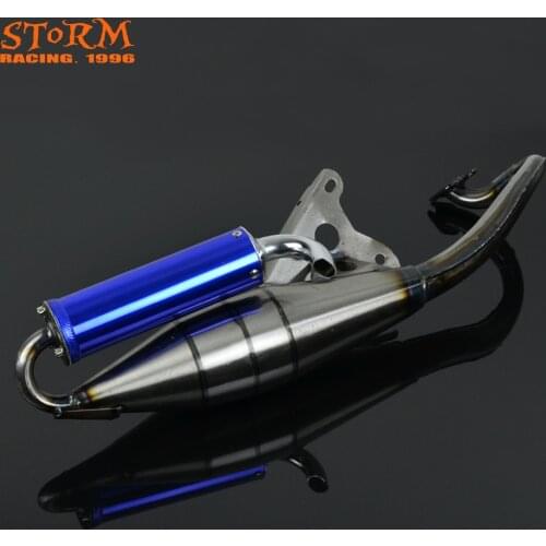 Motorcycle Rear Exhaust Pipe Muffler Silencer Clamp System For Yamaha JOG50 JOGR JOGZ 1E40QMB 1PE40QMB