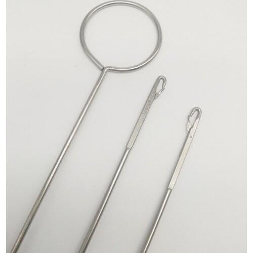 DIY sewing tool CROCHECK HOOK& Seam Ripper LT40 LOOP TURNER AND BODKIN WITH LATCH HOOK