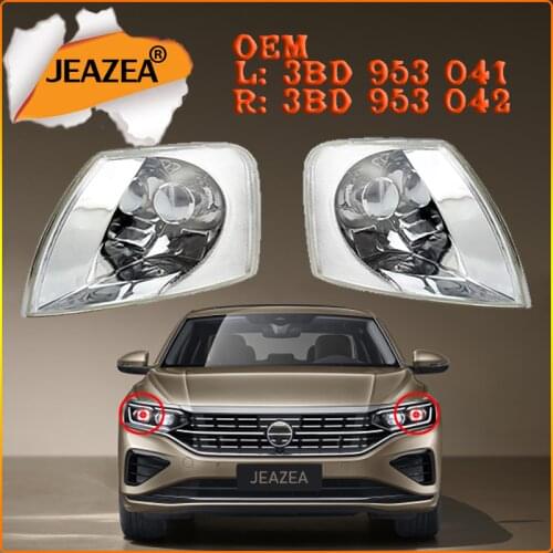 JEAZEA New Left Side Front Corner Angle Light Turn Signal Light Lamp Indicator For VW Passat B5 3BD 953 041