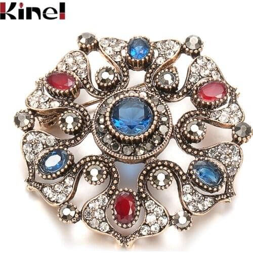 Kinel Beaded Brooches For Clothes