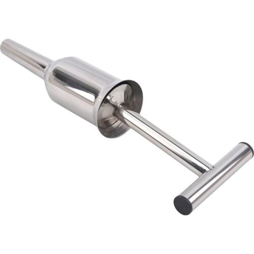 Stainless Steel Sausage Machine Homemade Sausage Stuffer Sausage Filling Syringe Meat Filler Sausage Maker