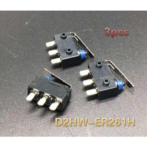 3pcs for Omron car door micro switch D2HW-ER261H waterproof for AUDI A6 2003 door lock
