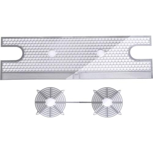Metal Inlet Grille Cover Intake Hood Radiator Box for Traxxas TRX4 2021 Ford Bronco 1/10 RC Crawler Car Upgrade Parts