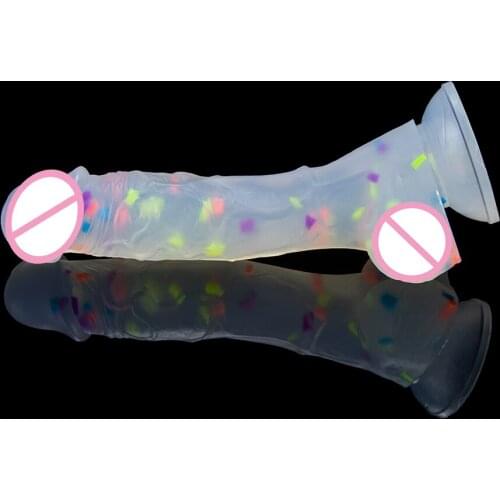 Jelly Cute Realistic Dildo For Women Masturbation Dildo Sex Toys For Female Masturbation Anal Toys Anal Masturbator Butt Plug