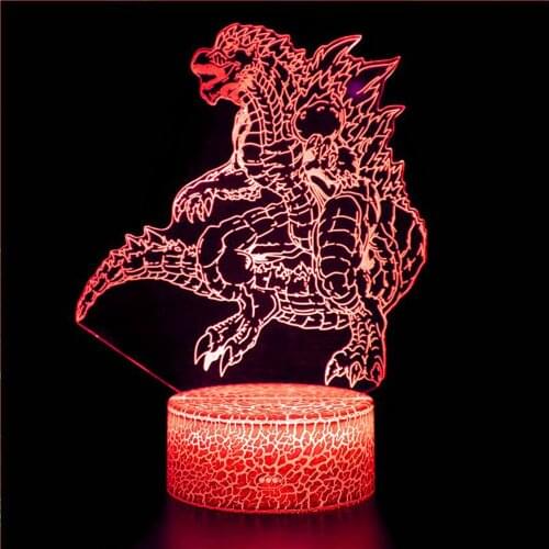 Night light 3D theme party decoration for dinosaur light jungle safari birthday party decoration boy bedroom light feeding light