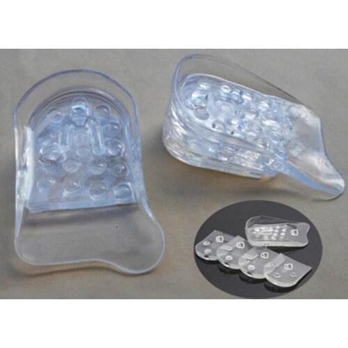 Wholesale Silicone Gel Height Increasing Insoles Unisex adjustable height Shoe-Pads Invisible Shoes Lifts