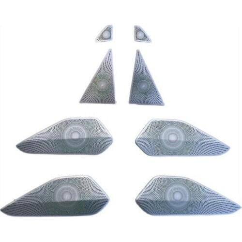 Tonlinker Interior Car Door speaker Cover Case Stickers for FORD KUGA 2013-17 Car Styling 2-4 PCS ABS Matte Cover stickers