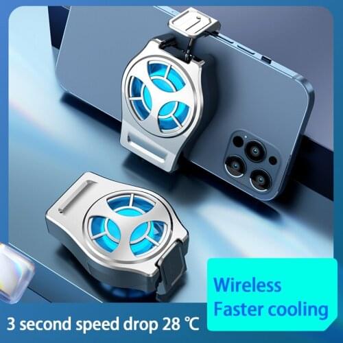 DS-01 Radiator Mobile Phone Radiator Mobile Game Cooling Artifact Mobile Phone Accessories Cooler Portable Mini Cooling Fan