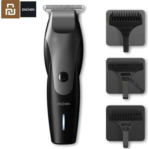 YouPin ENCHEN Hummingbird Hair Clipper USB Rechargeable Wireless Cutting Barbershop Ultra-thin Cutter T-Shape Blade Trimmers