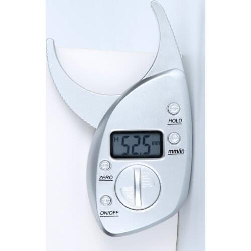 Body Fat Caliper Monitors Electronic Digital Body Fat Analyzer Pack Skin Muscle Tester Stylish Lightweight Skinfold Measure Tool