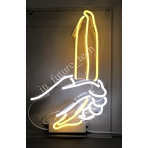 14“ Banana Acrylic Custom Neon Light Lamp Sign Beer Bar Handmade Real Glass Decorate Home Wall Room Windows Tube Artwork