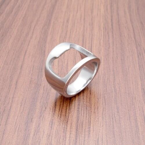 Free Shipping Punk 316L Stainless Steel Biker Mechanic Wrench Screw Style Tools Ring Jewelry