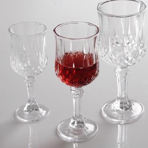 Duoter Lead-free crystal wine glass goblet carving bar