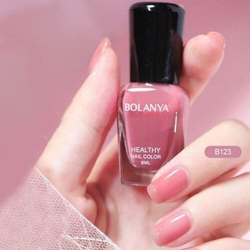 8ml Normal Nail Polish Without Lamp Peel Off Glitter Sequins Gel Varnishes Quick Drying Waterproof Lasting Gel Polish for Nails