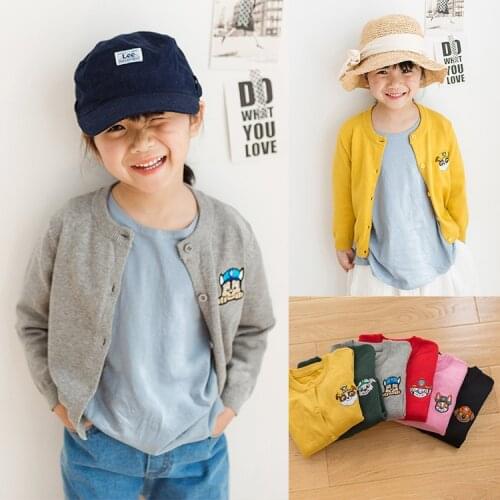 Children Clothing Baby Girl Clothes Kids Boys Knitting Coats Toddler Cotton Sweaters Children Long Sleeve Knitting Sweaters Tops