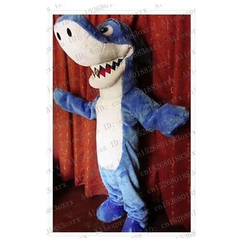 Blue Shark Killer Whale Grampus Mascot Costume Adult Cartoon Character Outfit Product Launch Expo Fair Motexha Spoga zx877