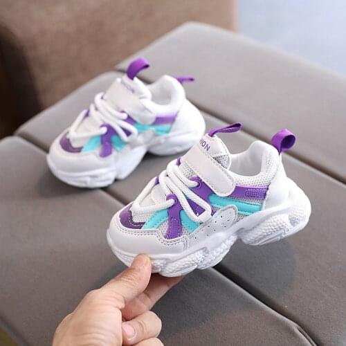 Kids Shoes Breathable Children Sneakers Mesh Boys Girls Soft Non-Slip Running Shoes Comfortable Toddler Baby Casual Tennis Shoes