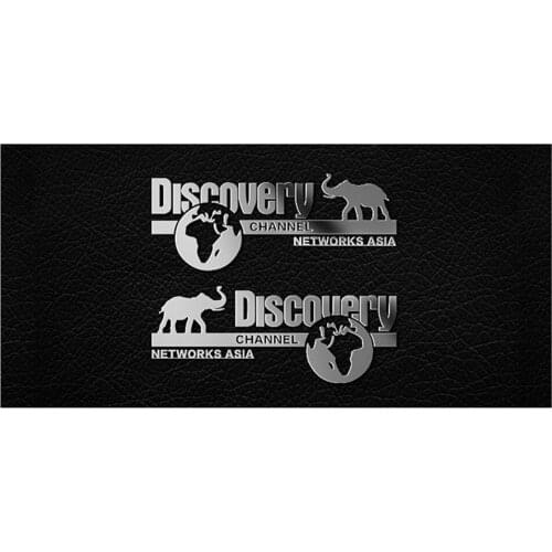 Metal Sticker Badge Discovery Decal For 1/10 TRX4 Defender Bronco Axial SCX10 90046 Wrangler D90 D110 RC4WD RC Car Shell Body