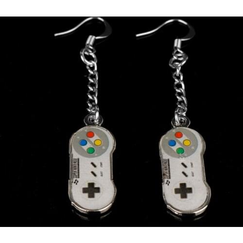 MQCHUN Dropshopping Creative Jewelry Game Controller Drop Earrings Women Girls Dangle Earrings Party Gifts