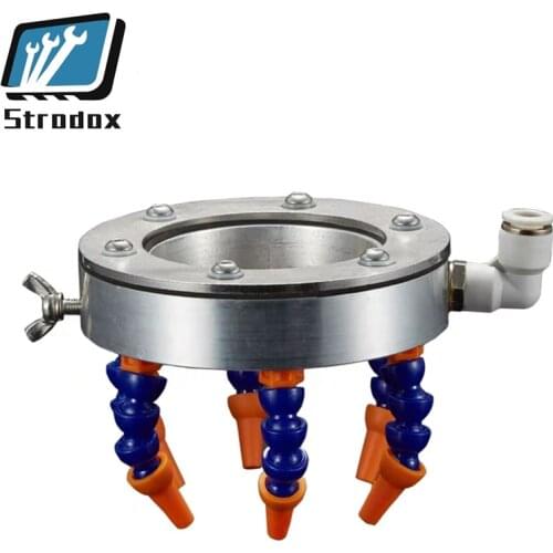 Sprinkler nozzle tools CNC Water Spray Ring of Stone Engraving machine Woodworking Cooler Nozzle Cooling Atomizer Extension Pipe