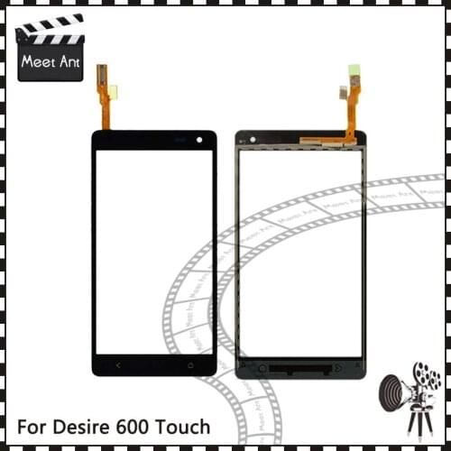 Replacement High Quality 4.5" For HTC Desire 600 Touch Screen Digitizer Sensor Outer Glass Lens Panel