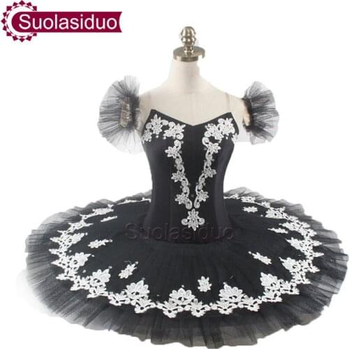 Women Black Professional Tutu Red Swan Lake Ballet Tutu Professional White Swan Lake Ballet Tutu SD0008