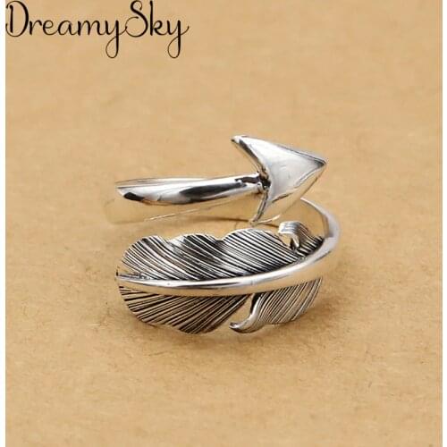 Personality Bohemian Silver Color Arrow Finger Rings For Girls Antique Ring Luxury Women Wedding Engagement Jewelry