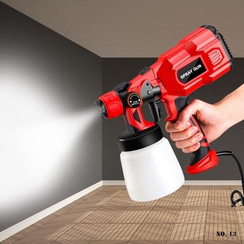 220V 800ML Electric Spray Gun High Power Electric Airbrush 1.8MM 550W Spray Gun Paint Paint Sprayers Woodworking Sprayer EU/US