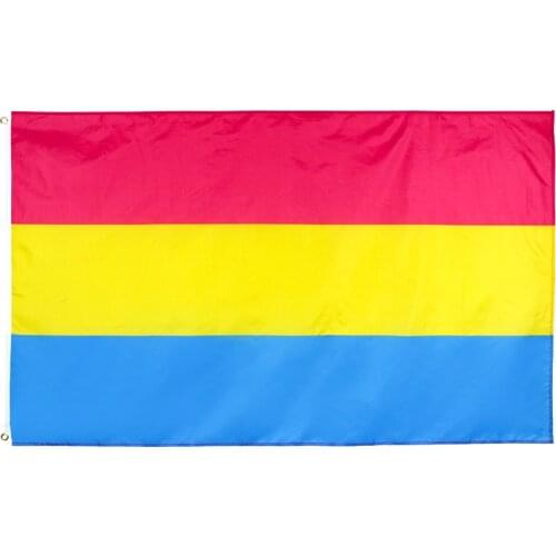 90x150 cm Omnisexual LGBT pride Pan pansexual Flag For Decoration