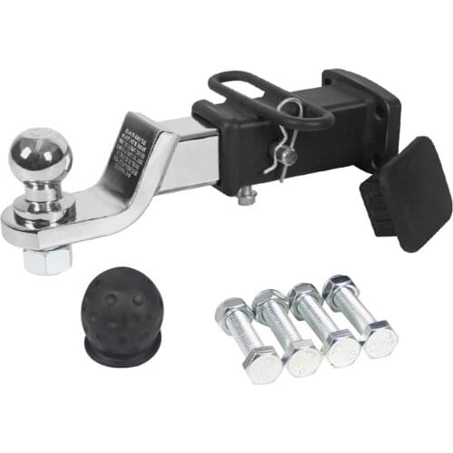 Car Trailer Hook Off-road Modified Trailer Ball Adjustable Trailer Hitch Ball Mount Steel Tow And Stow Hitch