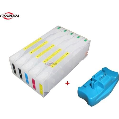 CISSPLAZA 700ml refillable ink cartridges compatible for EPSON pro 7700 pro 7710 pro 9700 pro9710 with chip