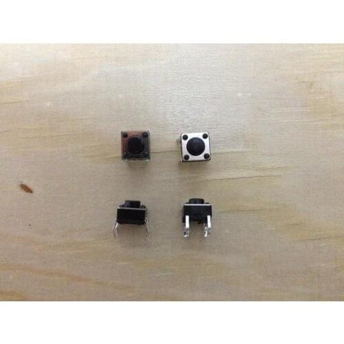 10Pcs/lot 6x6x5mm DIP Micro Push Button Tactile Tact Electronic mini Switch drucktaster Taster schalter druckschalter