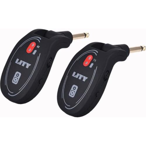 Guitar wireless receiving and transmitting system Folding head instrument wireless transceiver Wireless line pickup