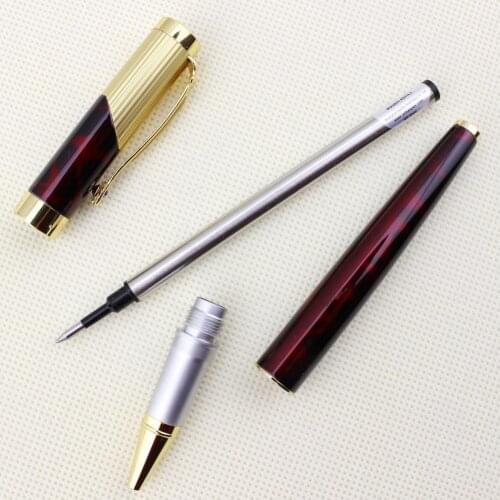 JINHAO Elegant Beautiful Rollerball Pen Jinhao 9009 Claret & Golden charge by internationally famous designers