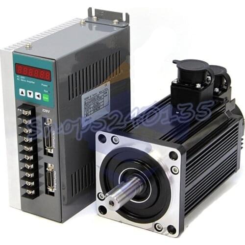 1.2kw servo motor set 1200W 110ST-M06020 high speed 2000 rpm 6N.M AC 220V servo motor driver set