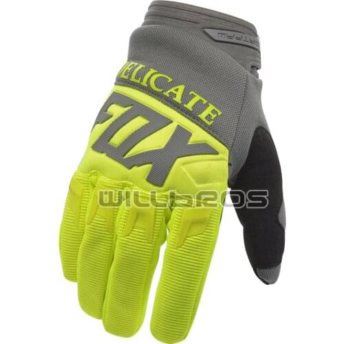 Delicate Fox Mountain Bicycle guantes luvas Racing Enduro Gloves Mens Woman Unisex