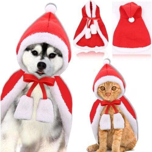 PUOUPUOU Cute Winter Pet Dog Clothes Christmas Pet Clothing Thicken Clothes for Small Medium Dogs Clothes Puppy Jacket XS-XXL