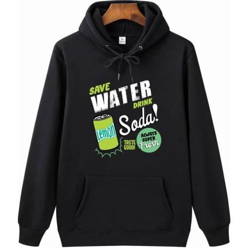 2021Spring And Autumn Streetwear Hoodies Casual Sweatshirt Men Women Fashion Lemonade Print Pullover Long-Sleeved Hoody Tops