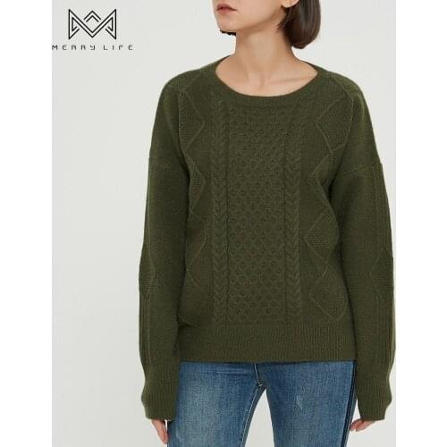 Merrylife Knitted Sweater Women 2020 Half Turtleneck Autumn Winter Woman Sweaters Korean Long Sleeve Pullover Ladies Jumper Soft