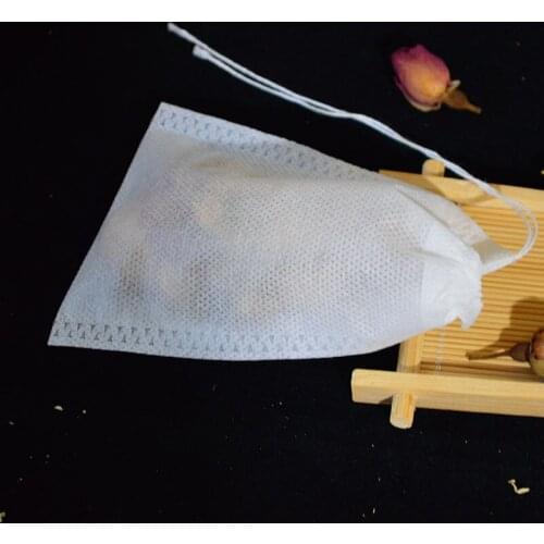 100 Pcs Non Woven Disposable Fabrics Filter Paper Herb Loose Tea/ spice/ herbal powder Accessories Kitchen Tools 5*7cm