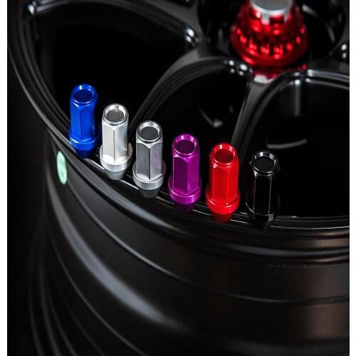 20pcs closed-end 35mm Racing Lug Nut m12x1.5 m14x1.5 m12x1.25 Racing Forged 7075-t6 Aluminum Wheel Lug Nuts Jdm Style 0721101