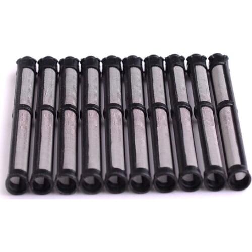 ABSF 10Pcs Airless Spray Gu N Filter 4.3 inch 60 Replacement Mesh Filter for Gracos Airless Paint Spray Gu N Power Tools